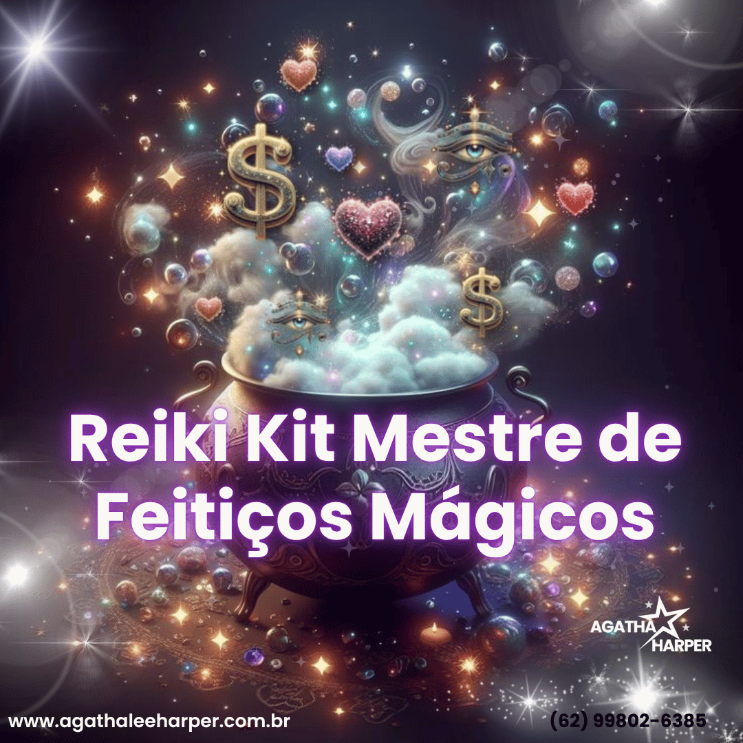 kit mestre de feiticos magicos